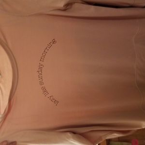 Lazy like Sunday morning shirt sweater